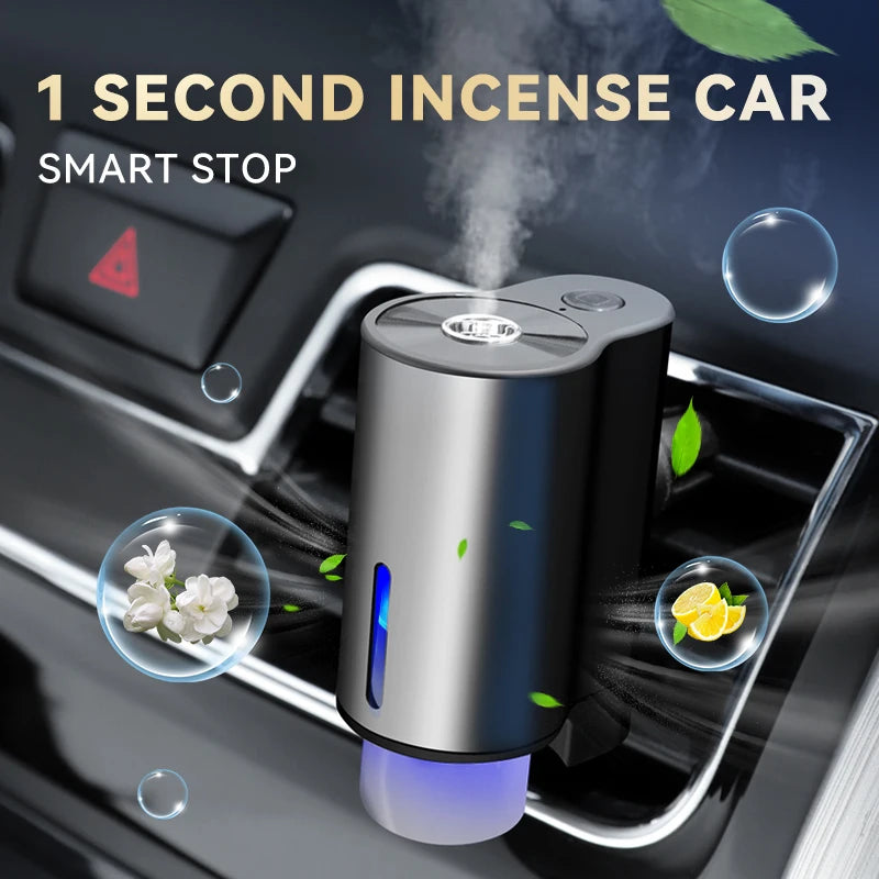 Humidifier Essential Oil Diffuser Car  Fragrance Car Air fresheners with Three Adjustable